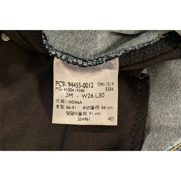 Signature Levi Strauss Womens 26x30 Totally Shaping Pull On Skinny Denim Jeans - Picture 8 of 8